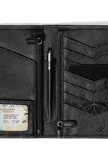 Ferrara Folio Wallet in Black