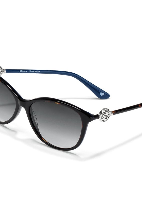 Ferrara Sunglass in Tortoise & Navy