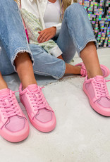 VINTAGE HAVANA Extra Hot Pink Dip Dye Sneaker