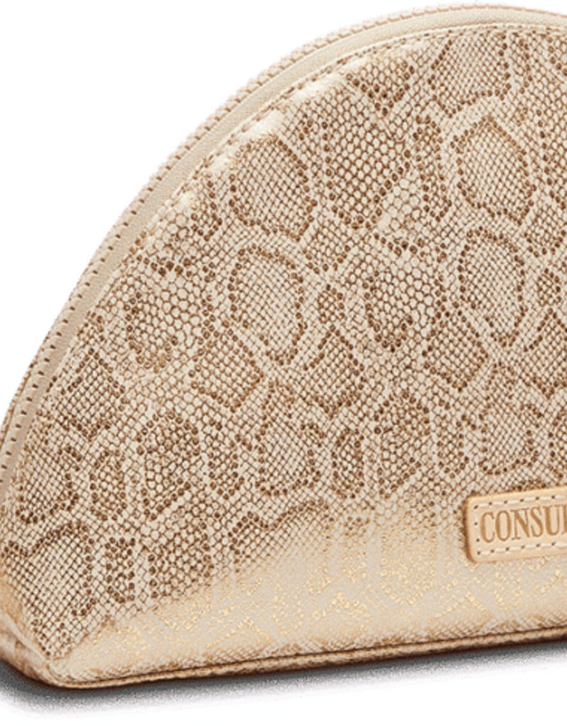 CONSUELA Gilded Large Cosmetic Bag