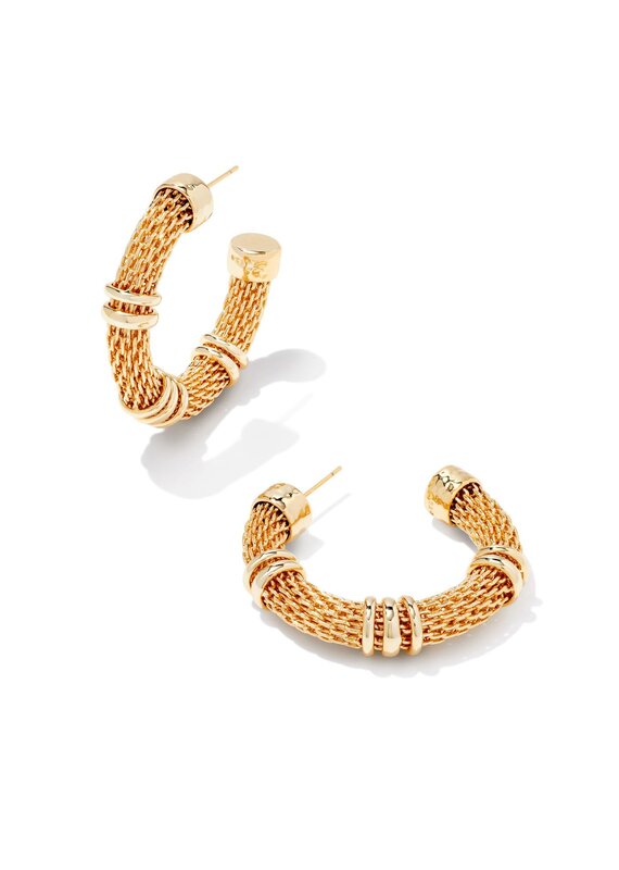 KENDRA SCOTT Maya Hoop Earrings