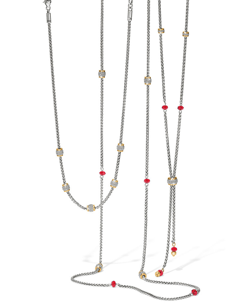 Meridian Two Tone Long Necklace