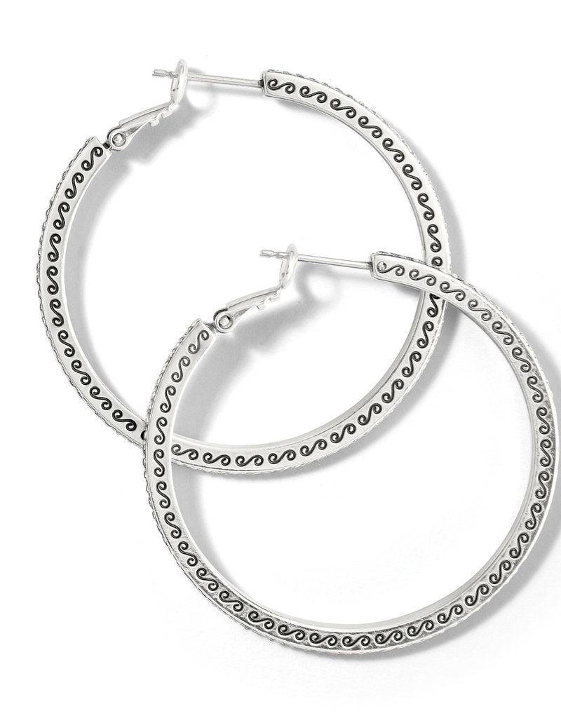 Meridian Thin Large Hoop