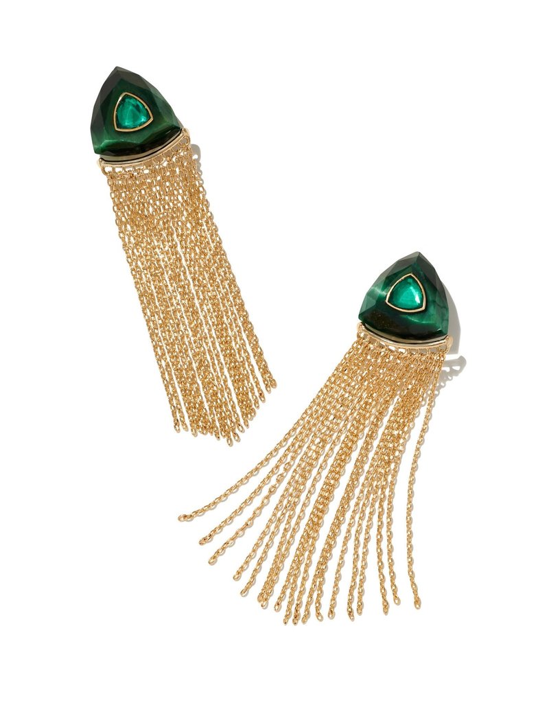 KENDRA SCOTT Arden Statement Tassel Earrings