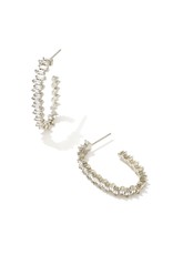 KENDRA SCOTT Juliette Oval Hoop Earrings