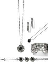 Pebble Dot Onyx Cab Short Necklace