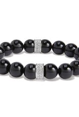 Meridian Petite Black Stretch Bracelet