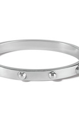 Pretty Tough Groove Hinged Bangle