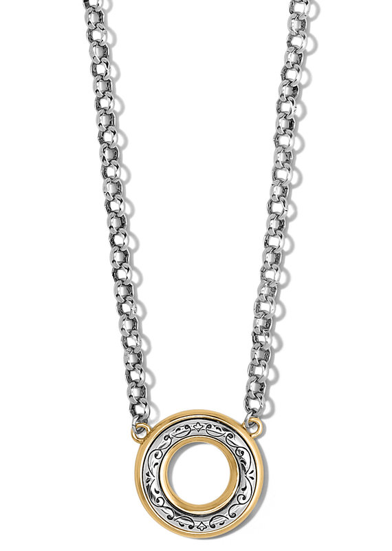 Venezia Open Ring Short Necklace