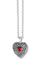 Adela Heart Convertible Necklace In Siam