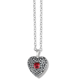 Adela Heart Convertible Necklace In Siam