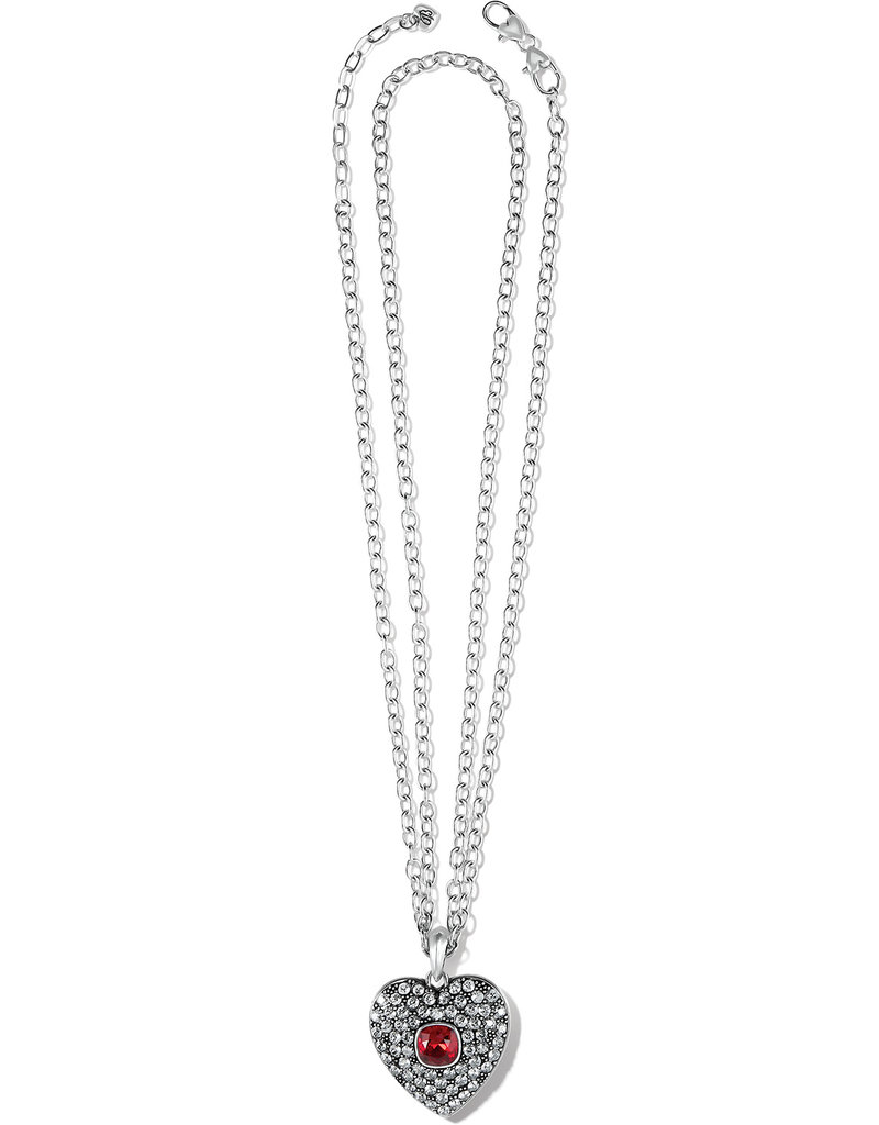 Adela Heart Convertible Necklace In Siam