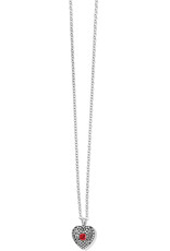 Adela Heart Convertible Necklace In Siam