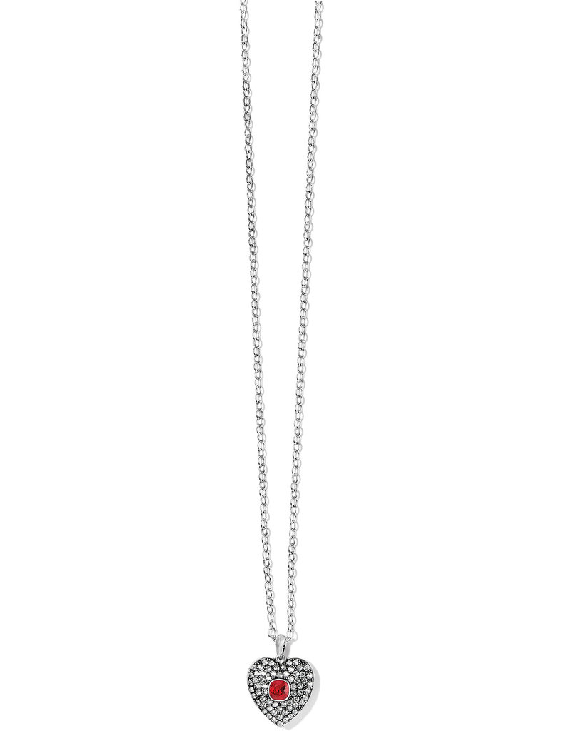 Adela Heart Convertible Necklace In Siam