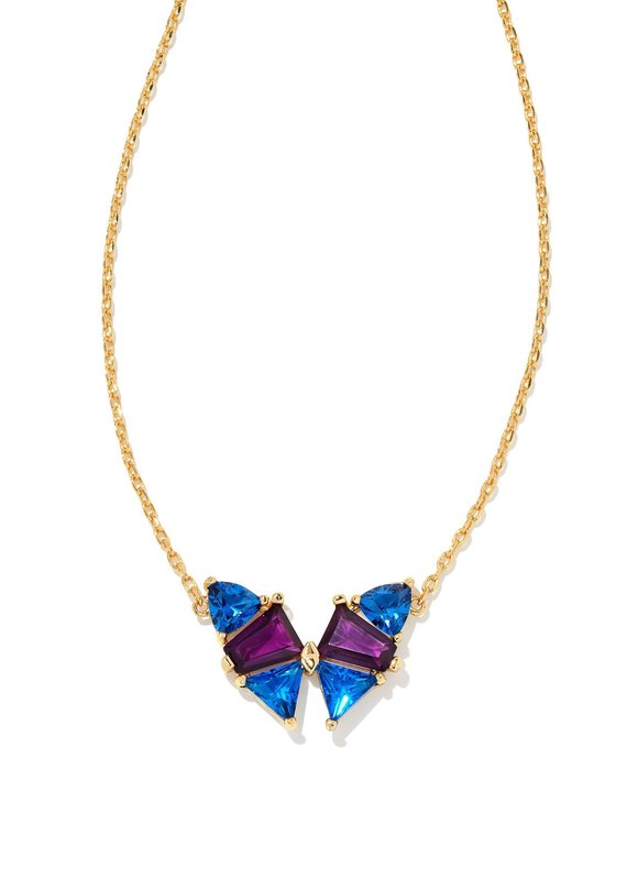KENDRA SCOTT Blair Butterfly Pendant Necklace