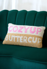 SHIRALEAH Cozy Up Buttercup Pillow