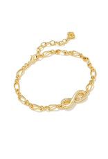 KENDRA SCOTT Annie Infinity Chain Bracelet in Gold