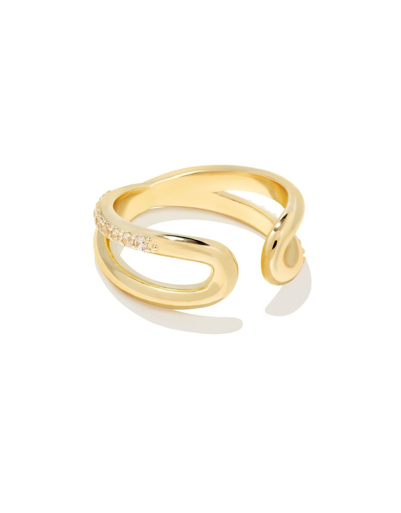 KENDRA SCOTT Annie Infinity Ring in Gold