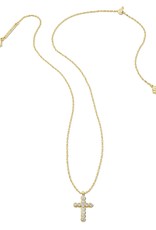 KENDRA SCOTT Cross Crystal Pendant Necklace