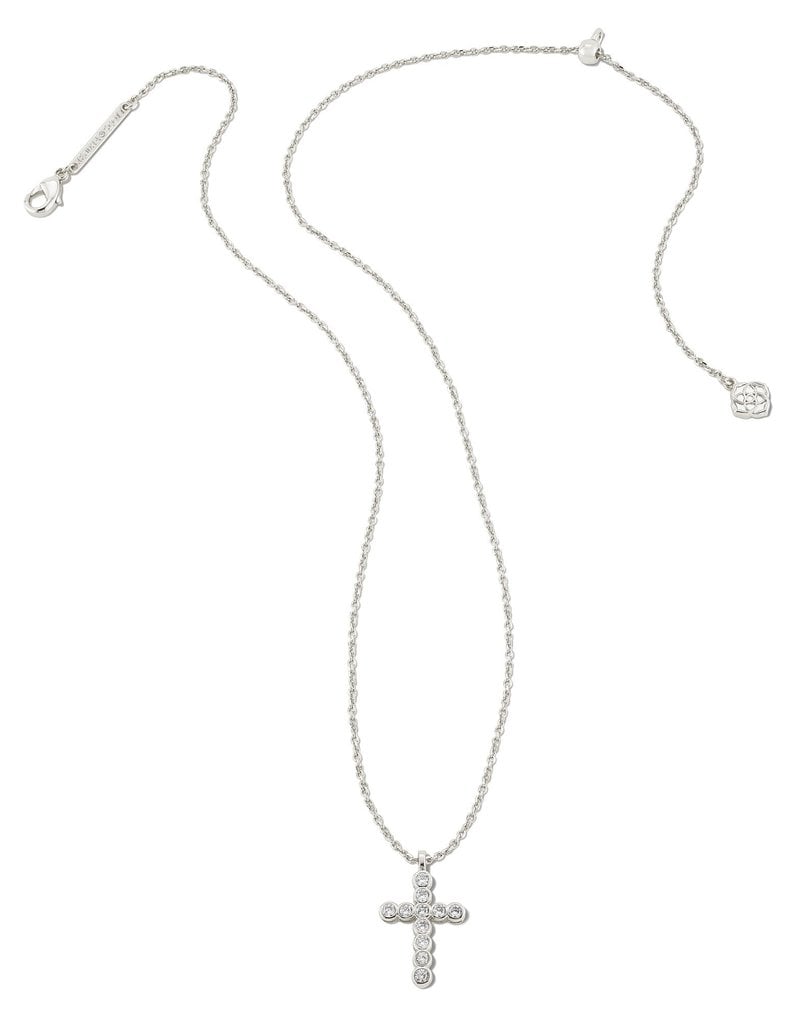 KENDRA SCOTT Cross Crystal Pendant Necklace