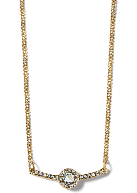 Illumina Bar Necklace in Gold