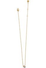 Illumina Mini Solitaire Necklace in Gold