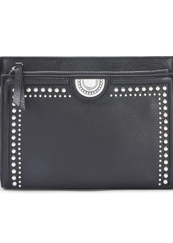 Jordyn Cross Body Organizer in Black