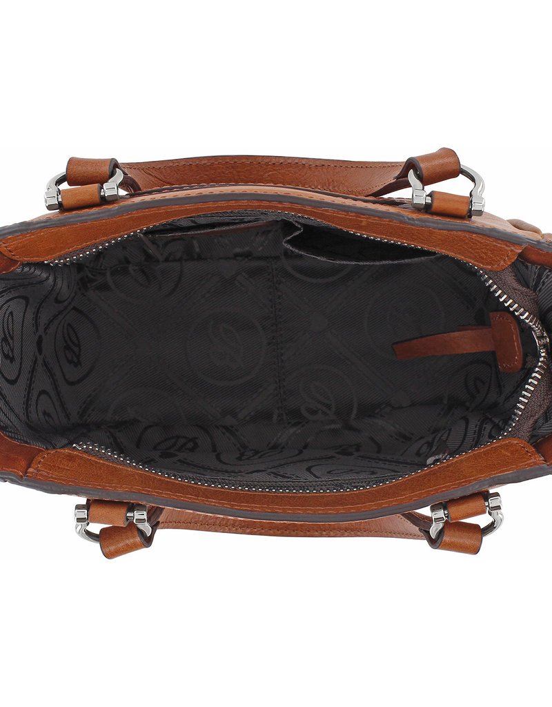 La Volta Lucca Cross Body in Cognac