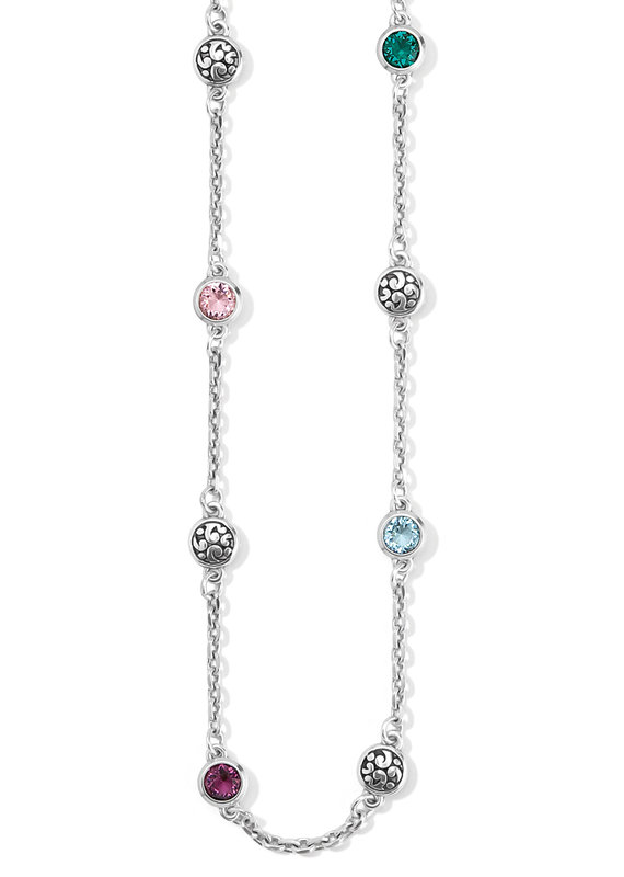 Elora Gems Dots Short Necklace