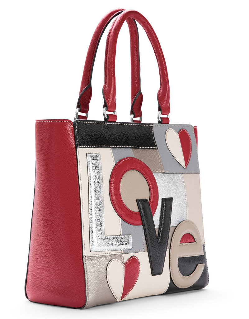 Love Patch Handheld Tote