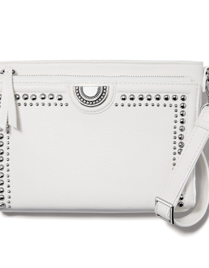 Jordyn Cross-Body Organizer in White