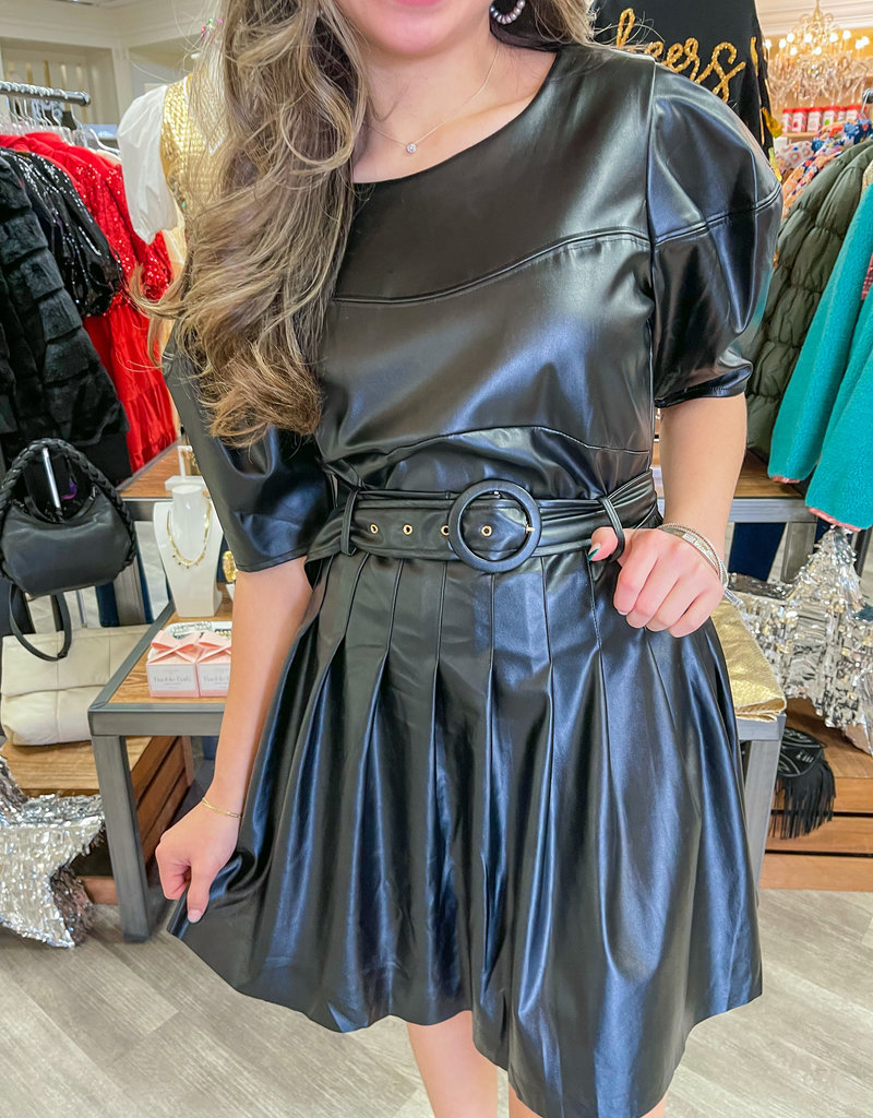 LOST + WANDER Black Onyx Mini Dress