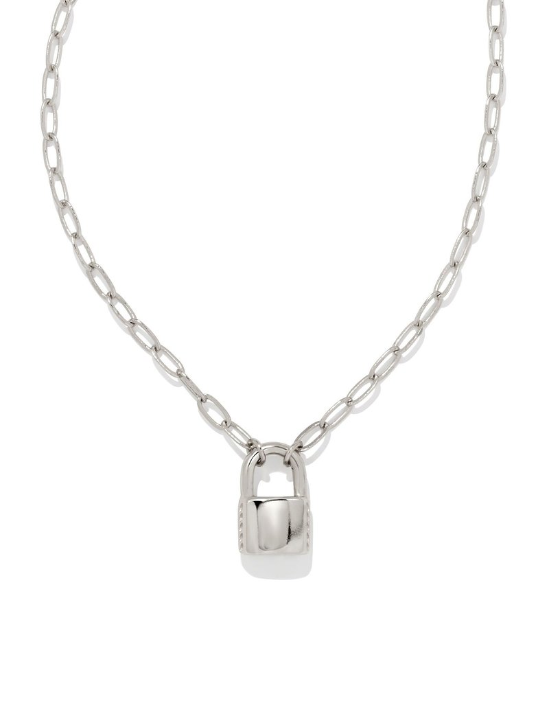 KENDRA SCOTT Jess Small Lock Chain Necklace