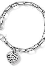 Contempo Heart Link Bracelet