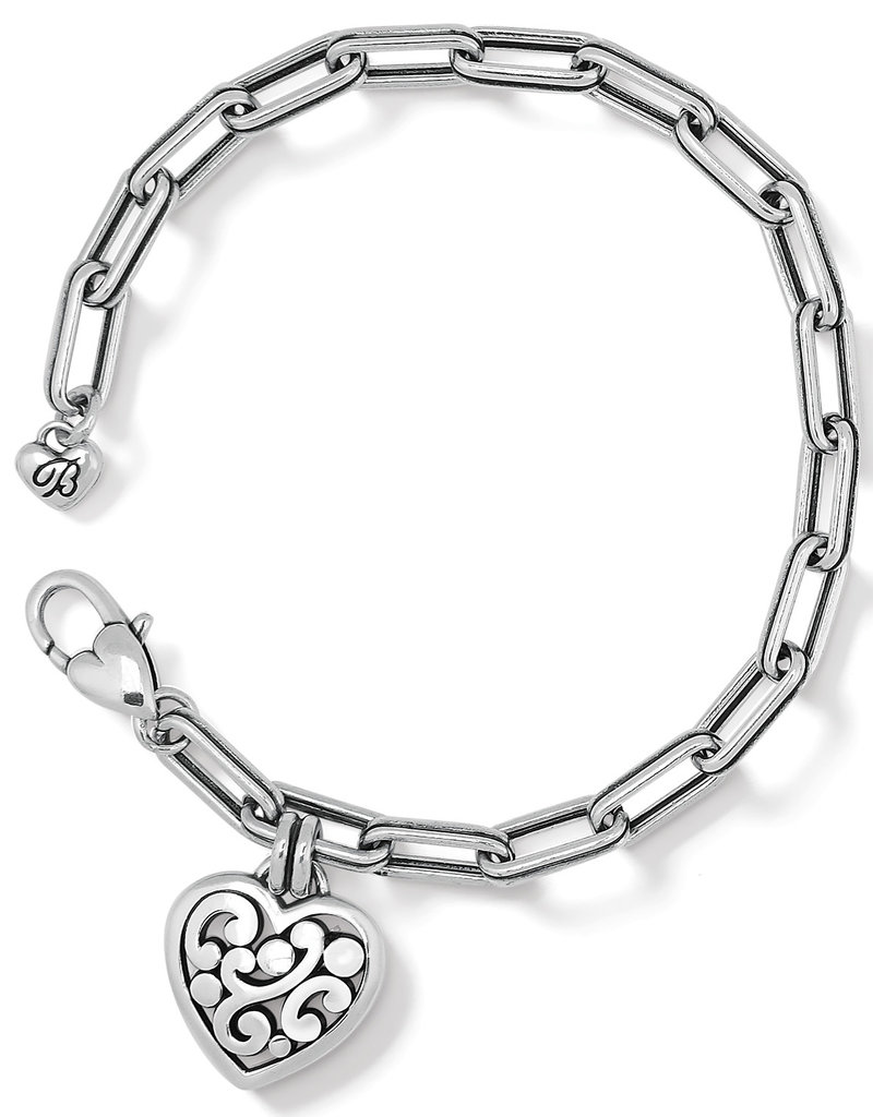 Contempo Heart Link Bracelet