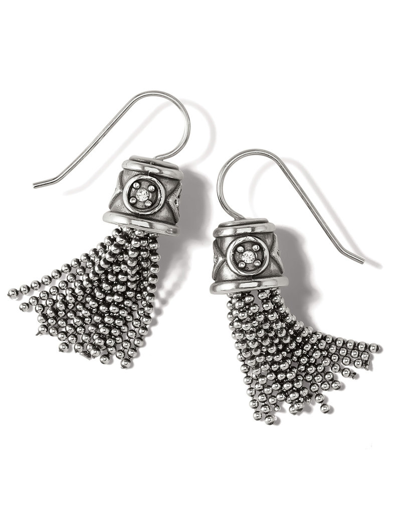 Meridian Zenith Tassel French Wire Earrings in Silver