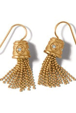 Meridian Zenith Tassel French Wire  Earrings in Gold