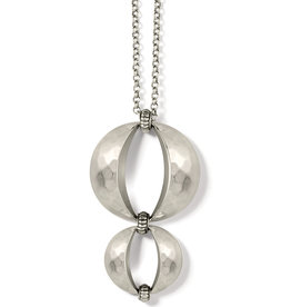 Mystic Moon Silver Necklace
