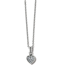 Meridian Zenith Heart Necklace in Silver