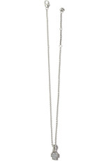 Meridian Zenith Cross Necklace in Silver