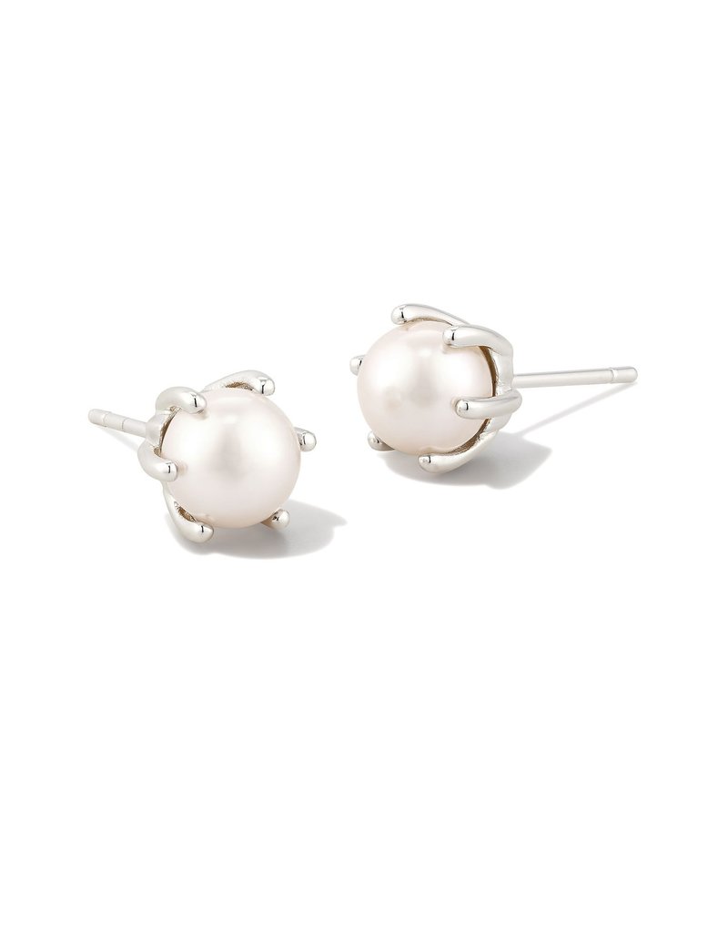 KENDRA SCOTT Ashton Pearl Stud Earrings