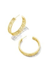 KENDRA SCOTT Kelly Hoop Earrings