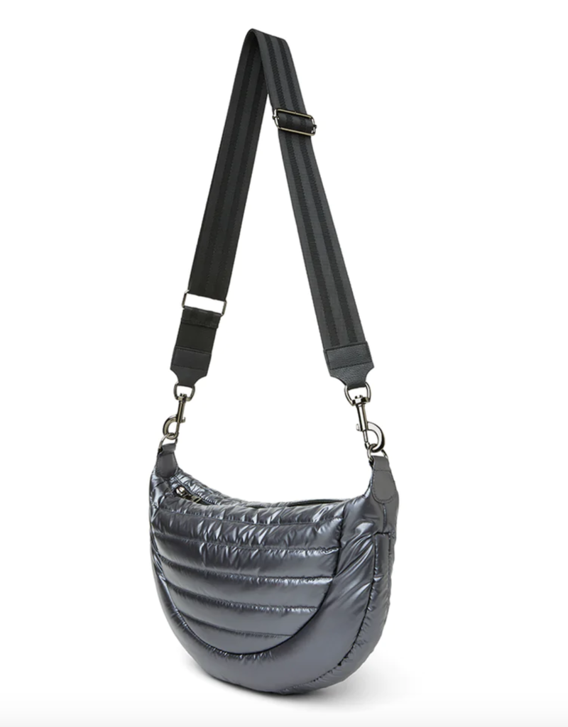 THINK ROYLN Elton Hobo Crossbody in Pearl Grey