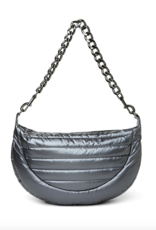 THINK ROYLN Elton Hobo Crossbody in Pearl Grey