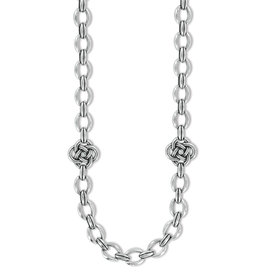 Interlok Knot link Necklace