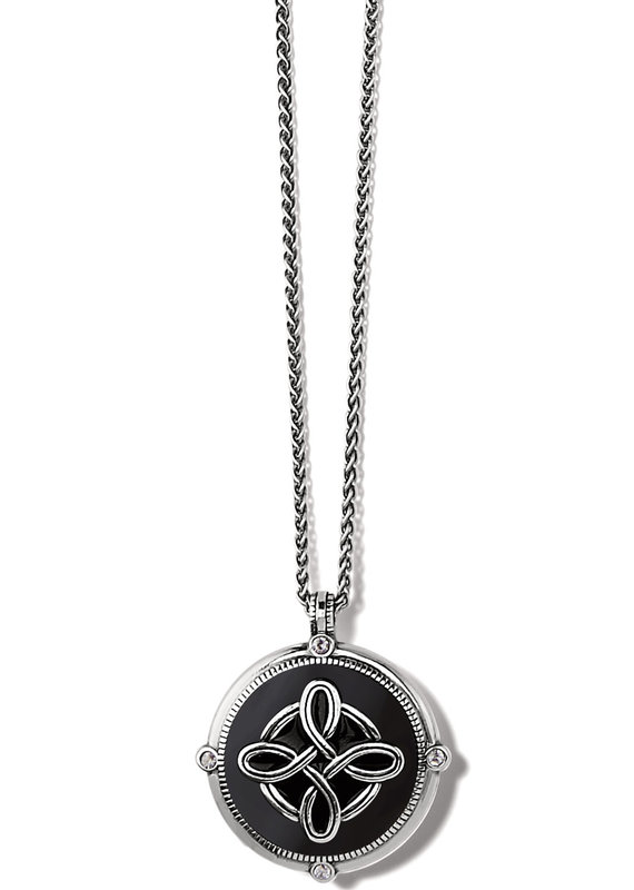 Interlok Noir Heirloom Reversible Necklace