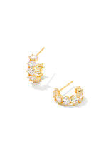 KENDRA SCOTT Cailin Crystal Huggie Earrings