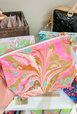 J.HOFFMAN'S Astral Marbled Pouch in Sailors Delight- SM