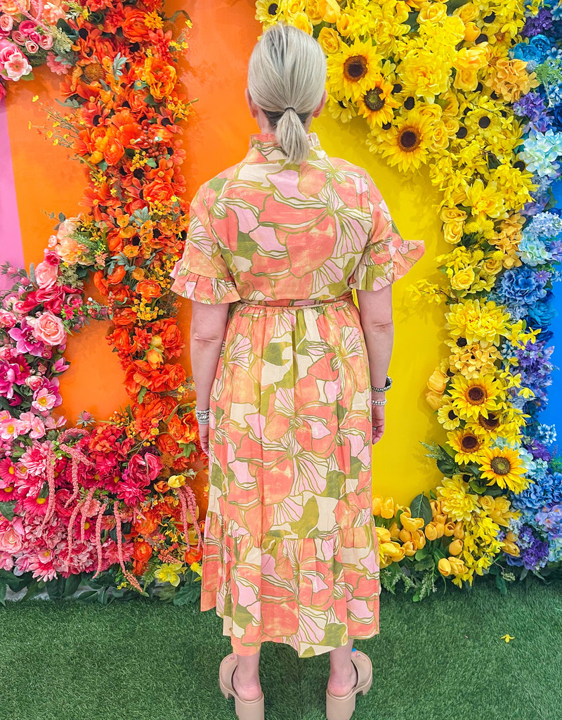 LAROQUE Anna Dress in La Jolla Floral