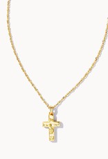 KENDRA SCOTT Metal Cross Pendant Necklace